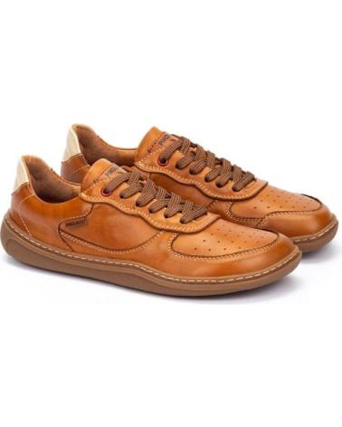 PIKOLINOS ZAPATOS DE SPORT HOMBRE U9F-6363 CUERO MARRóN