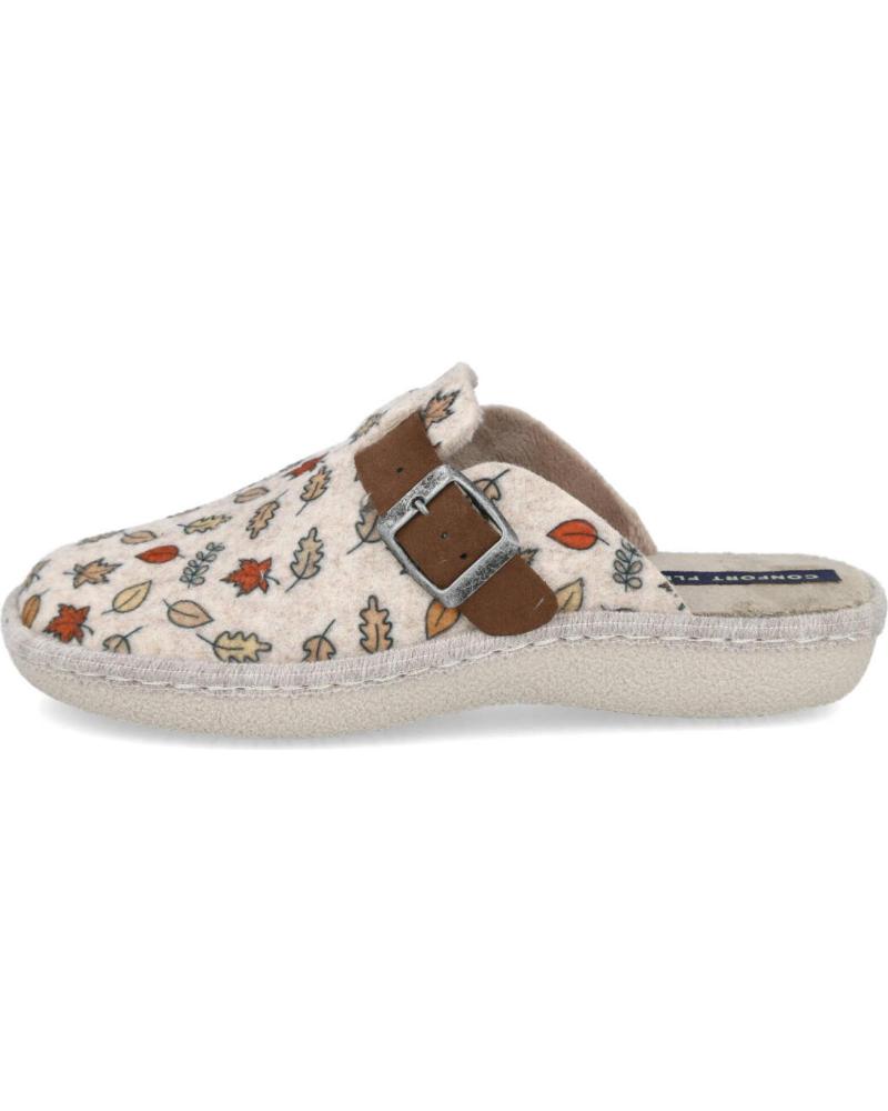 PINTURINES C-364 ZAPATILLAS DE CASA MUJER BEIGE
