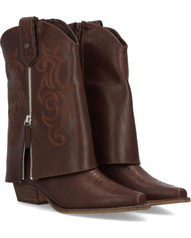 BOTAS COWBOY SPORT3PUNTO0 A-3305 MARRÓN CON CAÑA PLEGABLE VARIOS COLORES