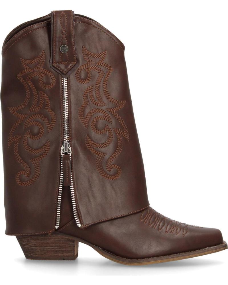 BOTAS COWBOY SPORT3PUNTO0 A-3305 MARRÓN CON CAÑA PLEGABLE VARIOS COLORES