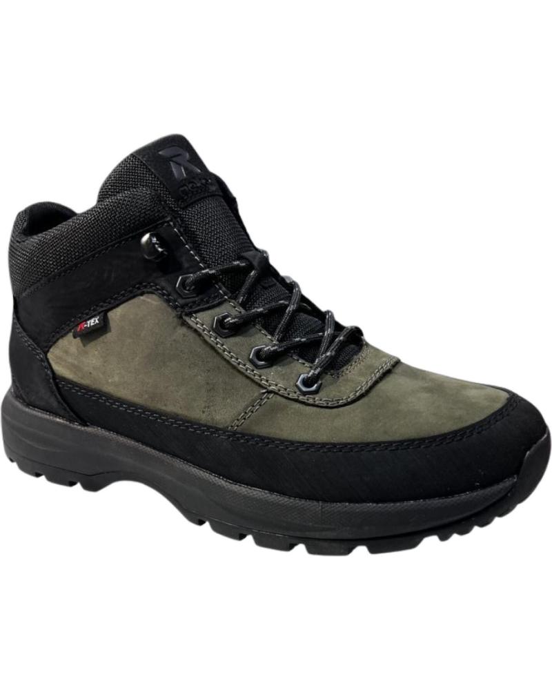 RIEKER BOTIN CORDONES TEX VERDE