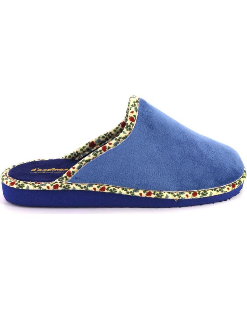 DESPINOSA 7003 ZAPATILLAS DE CASA DE MUJER AZUL