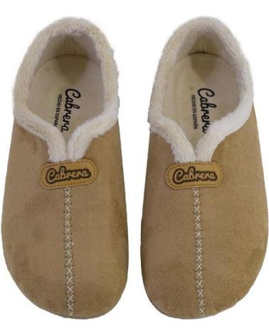 CABRERA 3002 ZAPATILLAS DE CASA DE MUJER CAMEL