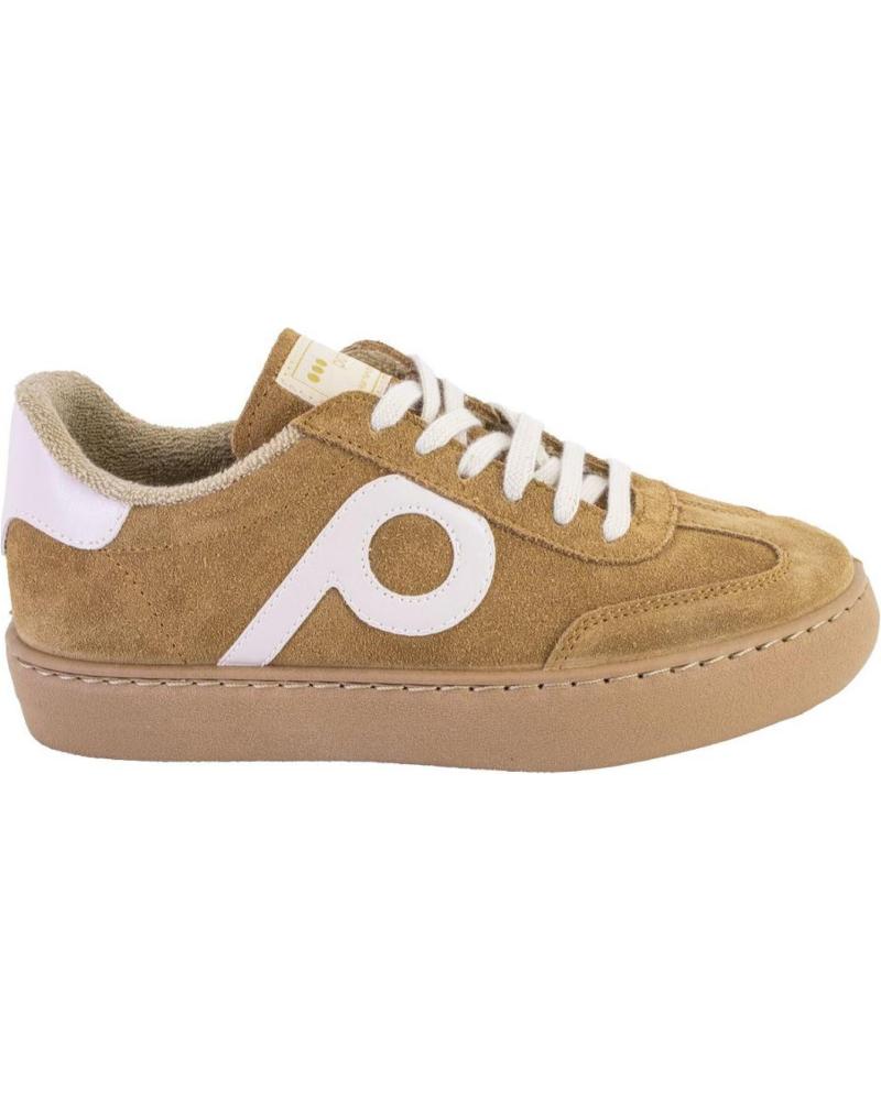ROAL 00700 ZAPATILLAS CASUAL DE MUJER ANTE SERRAJE CUERO
