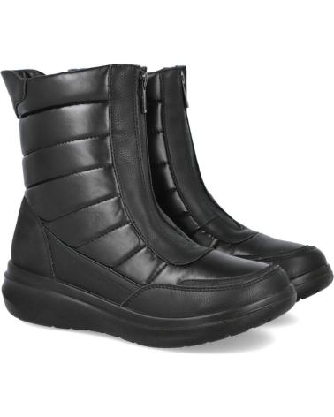 BUBBLE BOBBLE M5801 BOTAS PLANAS ACOLCHADAS MUJER NEGRO