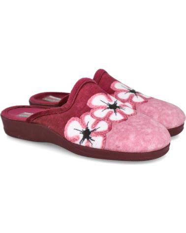 BUBBLE BOBBLE 460 ZAPATILLAS DE CASA MUJER BURDEOS