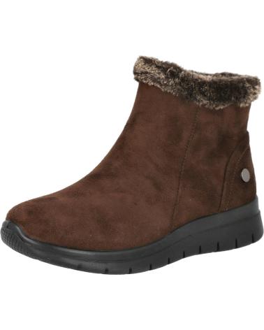 BOTINES PLANOS CÓMODOS BUBBLE BOBBLE ND10504-8 MARRÓN MARRON