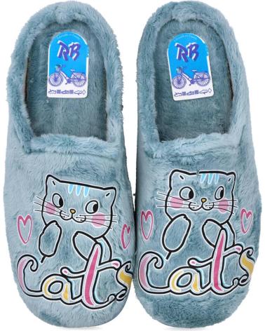 BUBBLE BOBBLE RUIZ BERNAL 153 ZAPATILLAS DE CASA MUJER AGUAMAR