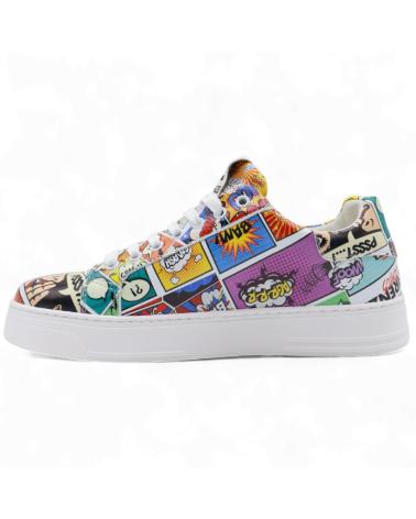 G2 FIRENZE ZAPATILLAS VITELLO COMICS MULTICOLOR