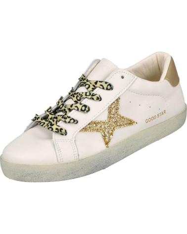 SNEAKERS CASUAL BUBBLE BOBBLE DT8003 BIANCO-ORO BLANCO-ORO