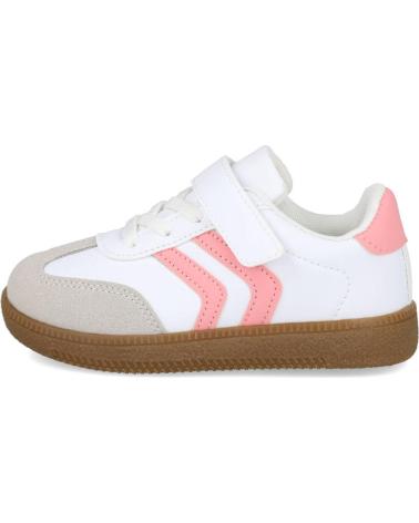 BUBBLE BOBBLE BUBBLE KIDS C1329-S ZAPATILLAS CASUAL BLANCO Y ROSA BLANCO - ROSA