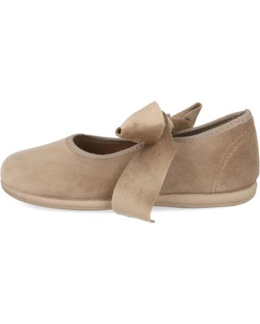 SCARPE BUBBLE BOBBLE VUL-PEQUES 241 VELLUTO BEIGE BEIG