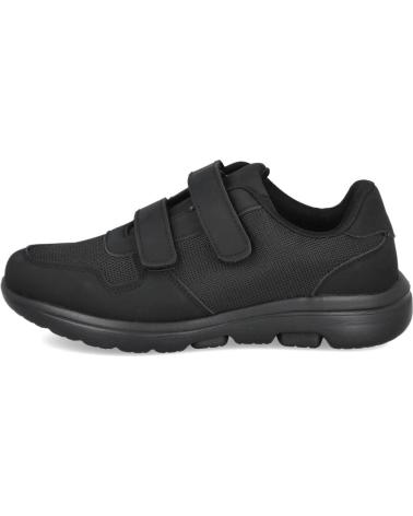 ZAPATILLAS DEPORTIVAS BUBBLE BOBBLE SU9501-1 NEGRAS CON CIERRE DE VELCRO NEGRO