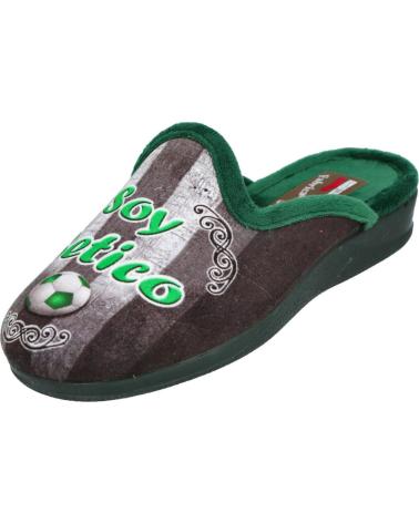 BUBBLE BOBBLE 220 - GREEN KIDS' HOME SLIPPERS 'SOY BÉTICO' VERDE