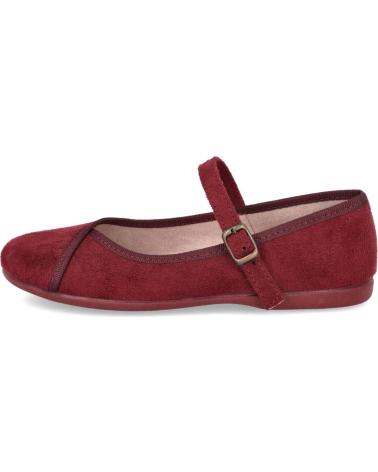 BUBBLE BOBBLE 815 SCARPETTE BAMBARA PER BAMBINA COLORE VINO VINO