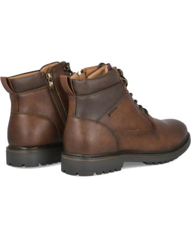 BOTAS DE CORDONES Y CREMALLERA BUBBLE BOBBLE A950 MARRÓN MARRON