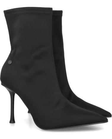 BOTÍN DE TACÓN FINO BUBBLE BOBBLE AW-5465 NEGRO NEGRO