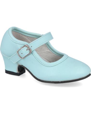 BUBBLE BOBBLE AB-1 ZAPATOS DE FLAMENCA CELESTE