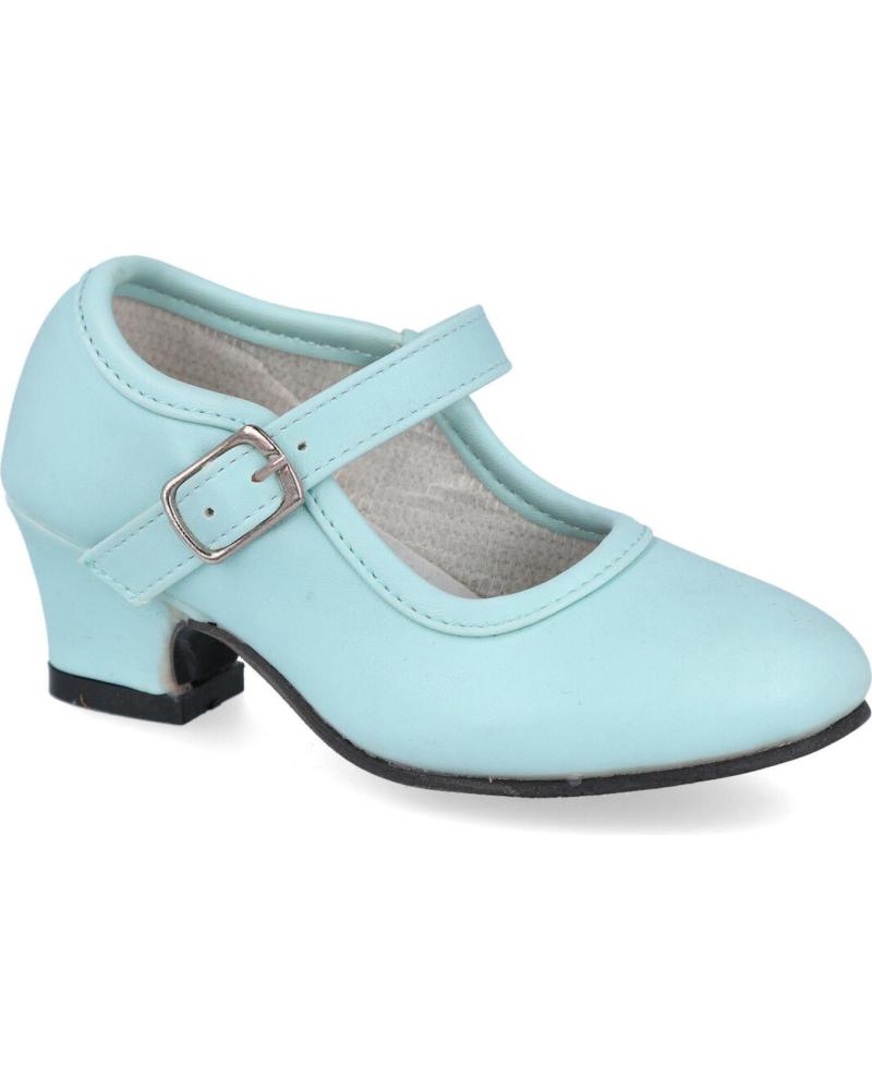 BUBBLE BOBBLE AB-1 ZAPATOS DE FLAMENCA CELESTE