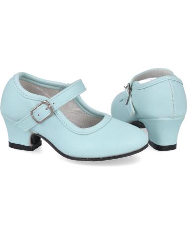 BUBBLE BOBBLE AB-1 ZAPATOS DE FLAMENCA CELESTE