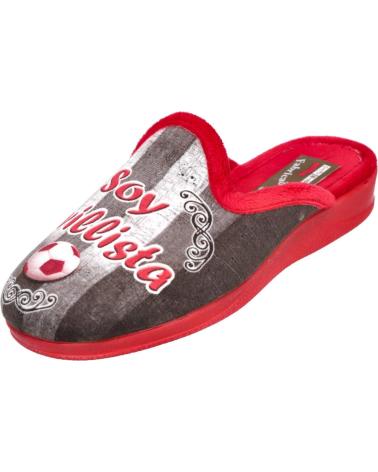 BUBBLE BOBBLE 220 RED HOUSE SLIPPERS ROJO