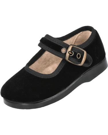 BUBBLE BOBBLE 151-TIFON SCARPETTE IN VELLUTO NERO NEGRO