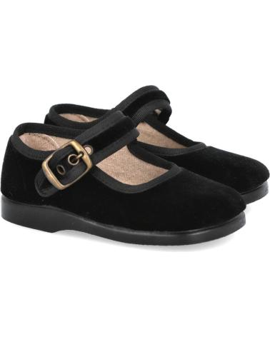 BUBBLE BOBBLE 151-TIFON SCARPETTE IN VELLUTO NERO NEGRO