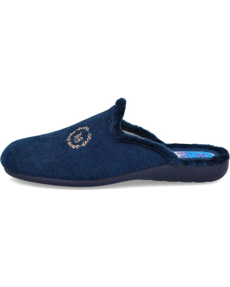 BUBBLE BOBBLE RUIZ BERNAL 955 NAVY HOUSE SLIPPERS MARINO