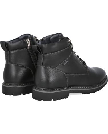 BOTAS BUBBLE BOBBLE A950 NEGRAS CON CORDONES Y CREMALLERA NEGRA