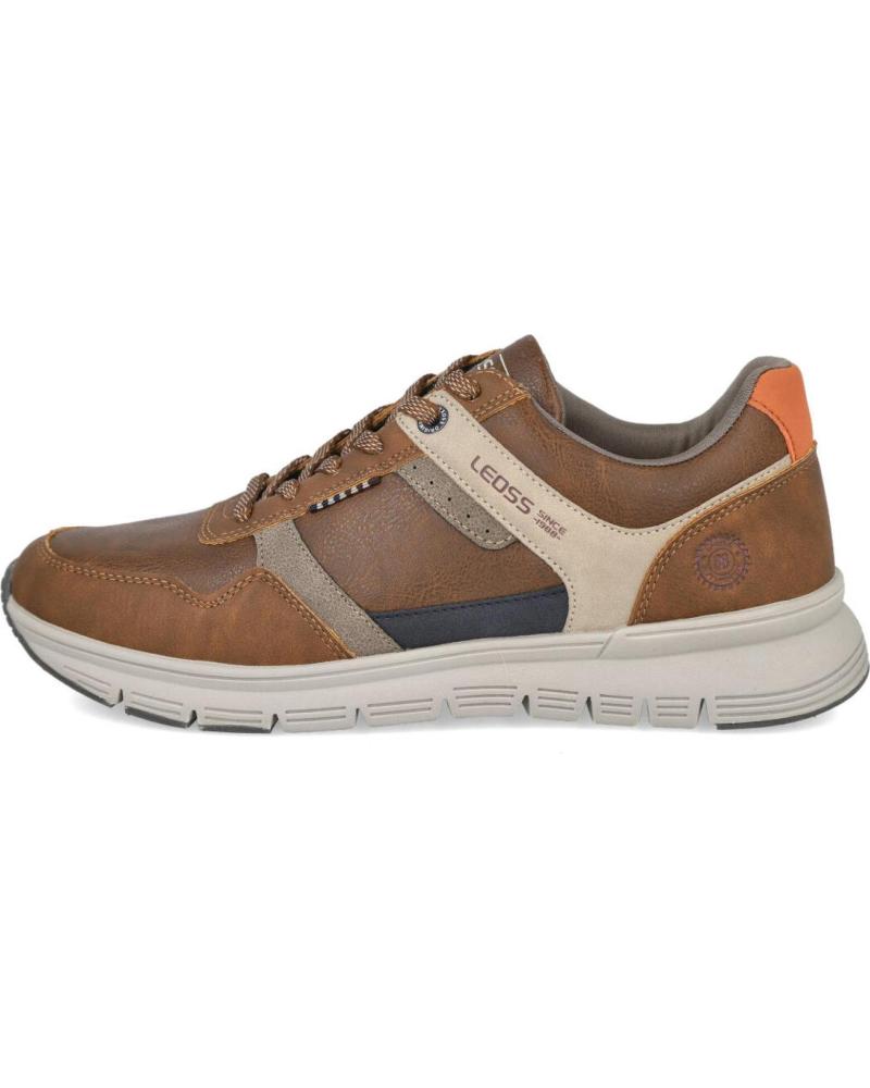 BUBBLE BOBBLE MU9571-8 BASKETS DÉCONTRACTÉES COGNAC COGNAC