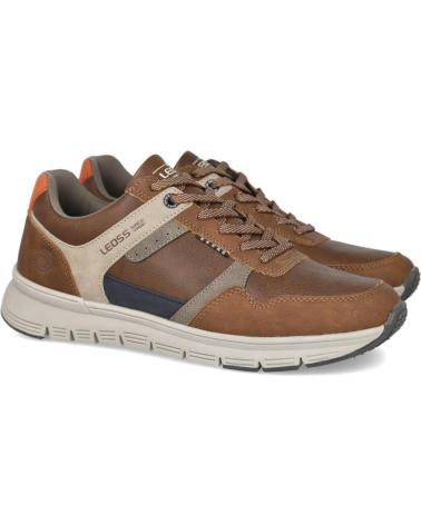 BUBBLE BOBBLE MU9571-8 BASKETS DÉCONTRACTÉES COGNAC COGNAC