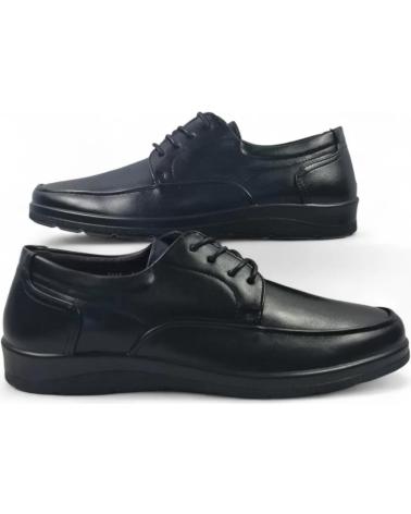TIMBOS ZAPATO COMODO DE HOMBRE 132165 NEGRO