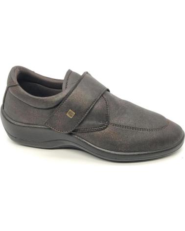 ARCOPEDICO SCARPE ELEGANTI REPOVESI CON VELCRO BRONZO METALLICO METáLICO