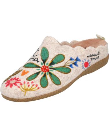 VIVANT V-IL-C252017 ZAPATILLAS DE CASA MUJER GRIS