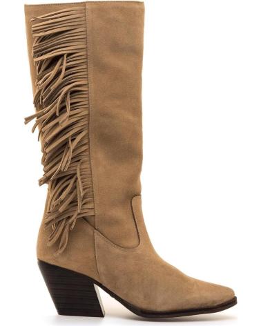 BOTTE MTNG 55918 BEIGE À FRANGES BEIGE