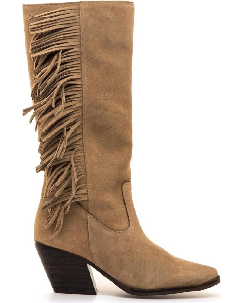 BOTTE MTNG 55918 BEIGE À FRANGES BEIGE
