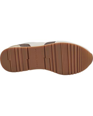 MICHAEL KORS ZAPATILLAS MUJER ANDI TRAINER 49R4AIFS2L BLANCO-MARRóN