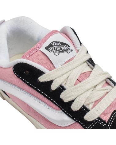 VANS OFF THE WALL ZAPATILLAS MUJER KNU SKOOL VN000D22B9P1 ROSA-NEGRO