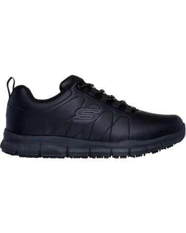 SKECHERS SNEAKERS MUJER NAMPA BEJA NEGRO