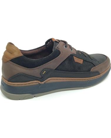 FLUCHOS JEFF F2279 BROWN BLACK SNEAKERS NEGRO