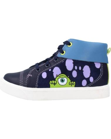SNEAKERS ALTE CLARKS CITY SCARE T - BLU NAVY CON DESIGN MOSTRI NAVY