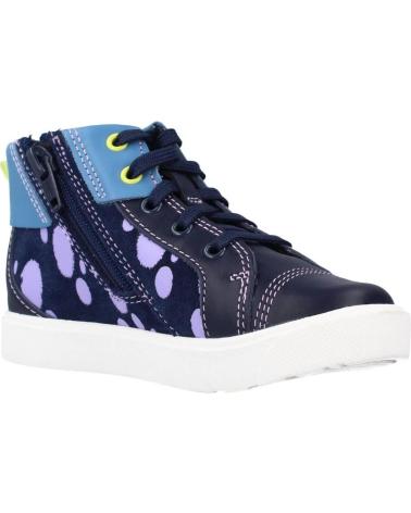 SNEAKERS ALTE CLARKS CITY SCARE T - BLU NAVY CON DESIGN MOSTRI NAVY