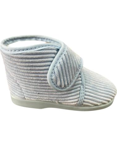 ZAPATILLA DE CASA ANDREA RUIZ PANA CELESTE - MODELO 100 AZUL