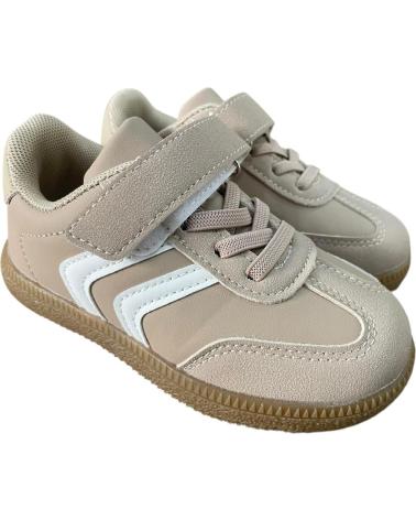 ZAPATILLA DEPORTIVA CASUAL BUBBLE BOBBLE C1329 CAMEL CON CIERRE ADHERENTE VARIOS COLORES