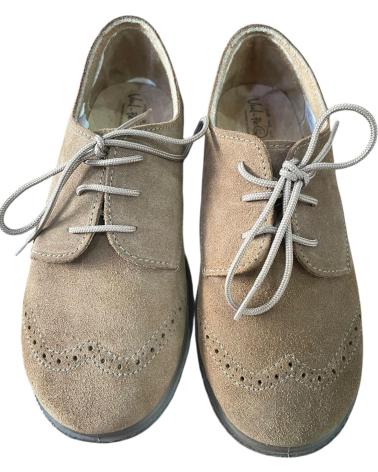 EL CABALLITO SAPATO VULPEQUES 1017 BLUTCHER CAMEL LARANJA COM CADARÇOS NARANJA