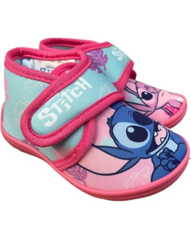 ZAPATILLA DE CASA BUBBLE BOBBLE STITCH Y ANGEL CON CIERRE ADHERENTE VARIOS COLORES