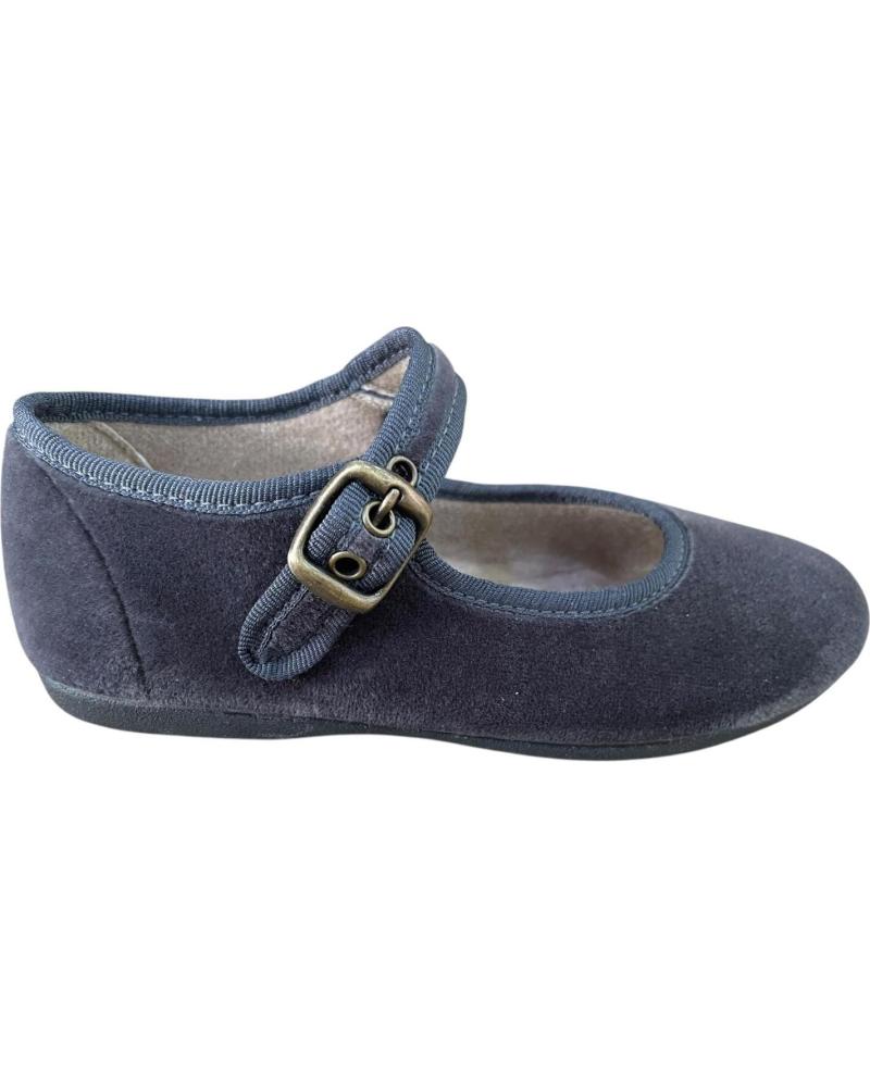 SCARPE MARY JANE ANDREA RUIZ 800 IN VELLUTO GRIGIO GRIS