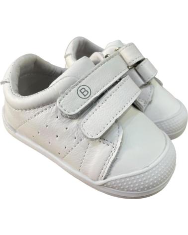 BUBBLE BOBBLE ZAPATILLAS RESPETUOSAS C844 BLANCAS BLANCO