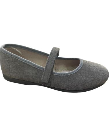 ANDREA RUIZ SERRATEX MARY JANE SHOES 850 GREY GRIS