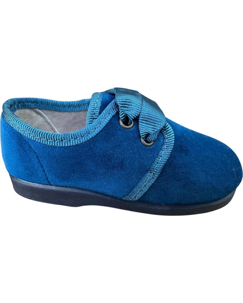 ZAPATILLAS DE CASA ANDREA RUIZ BLUTCHER TERCIOPELO AZUL AZAFATA 120-T VARIOS COLORES